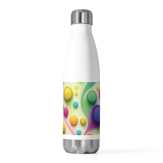 Colorful 20oz Insulated Bottle - Stylish Water Bottle for Active Lifestyles