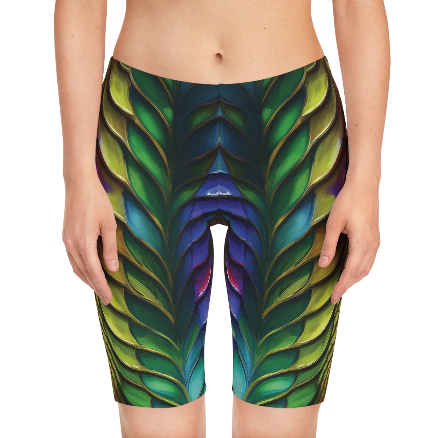 Bike Shorts with Animal prints - Snake - 2