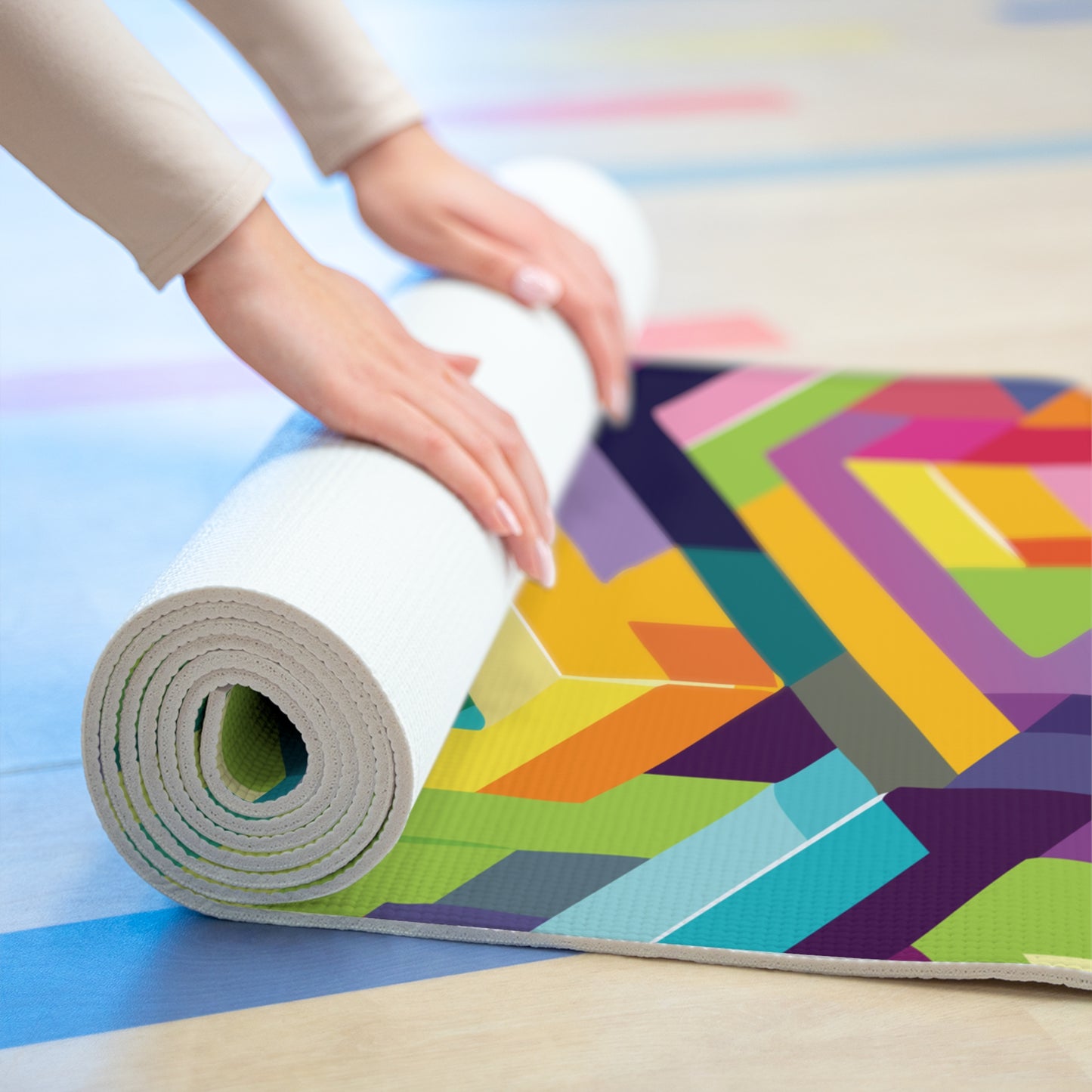 Yoga Mat in Vibrant colors