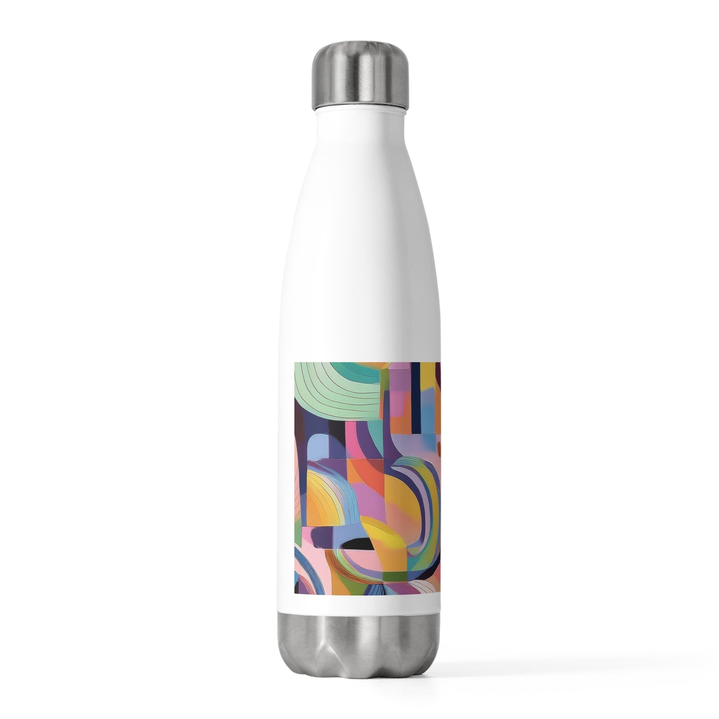 Colorful 20oz Insulated Bottle - Stylish Water Bottle for Active Lifestyles