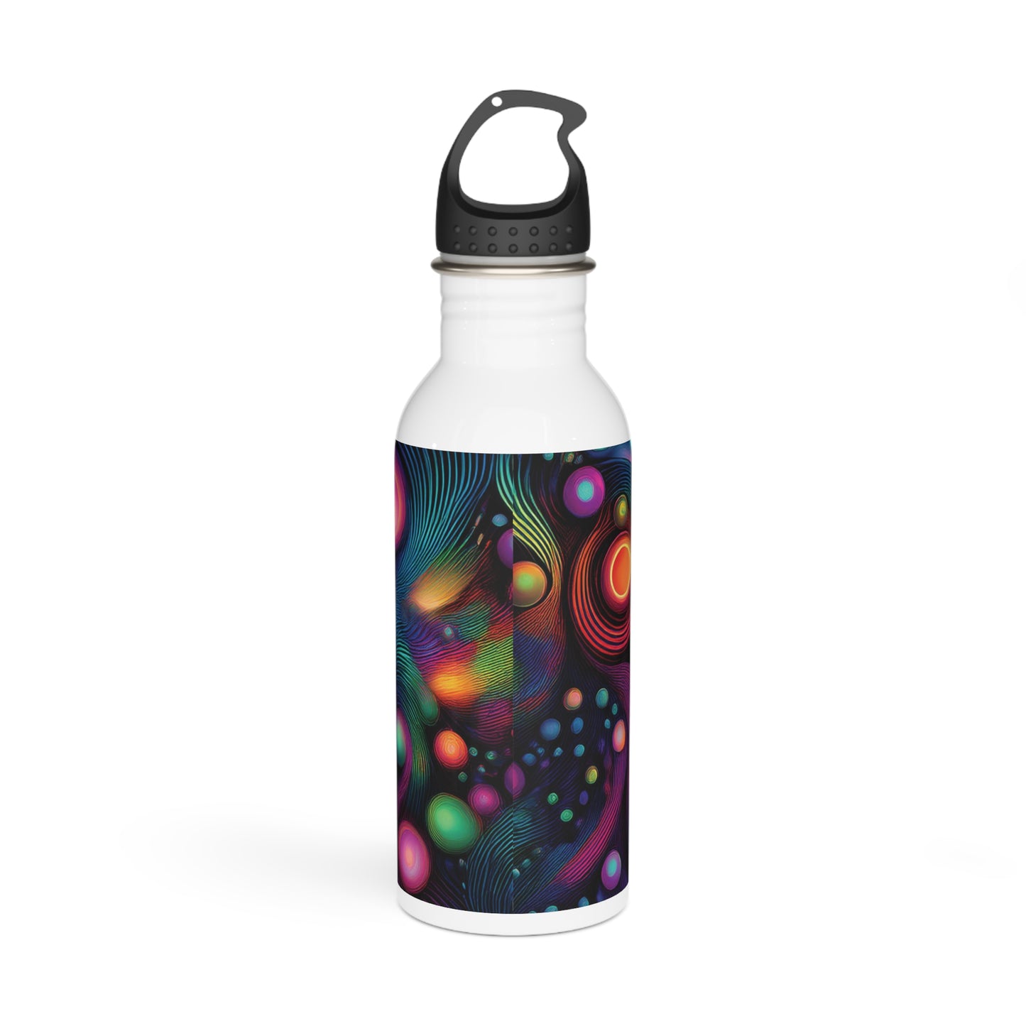 Vibrant Steel Water Bottle - Eco-Friendly Hydration for Fitness & Travel, 20oz