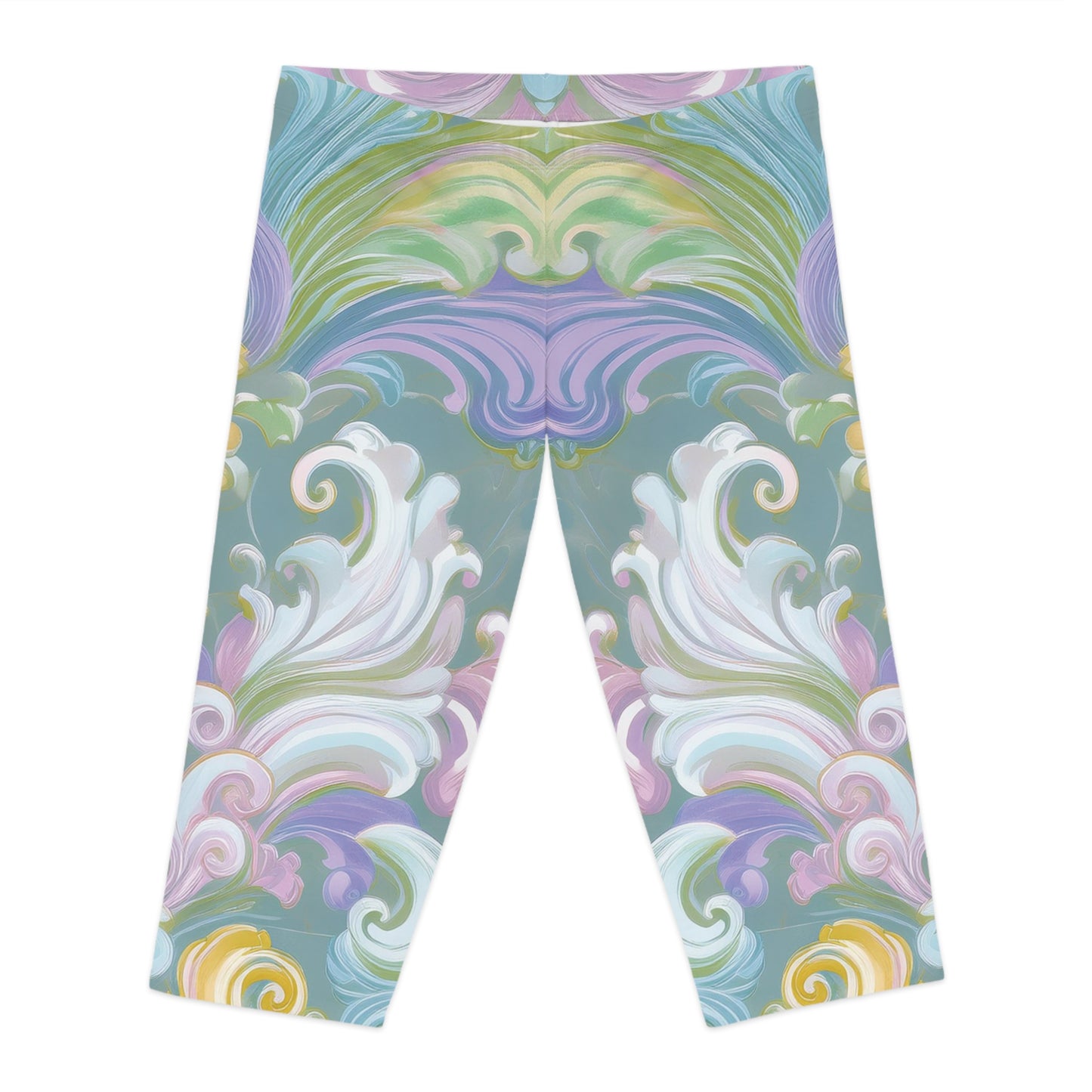 Capri-Leggings in Pastellfarben