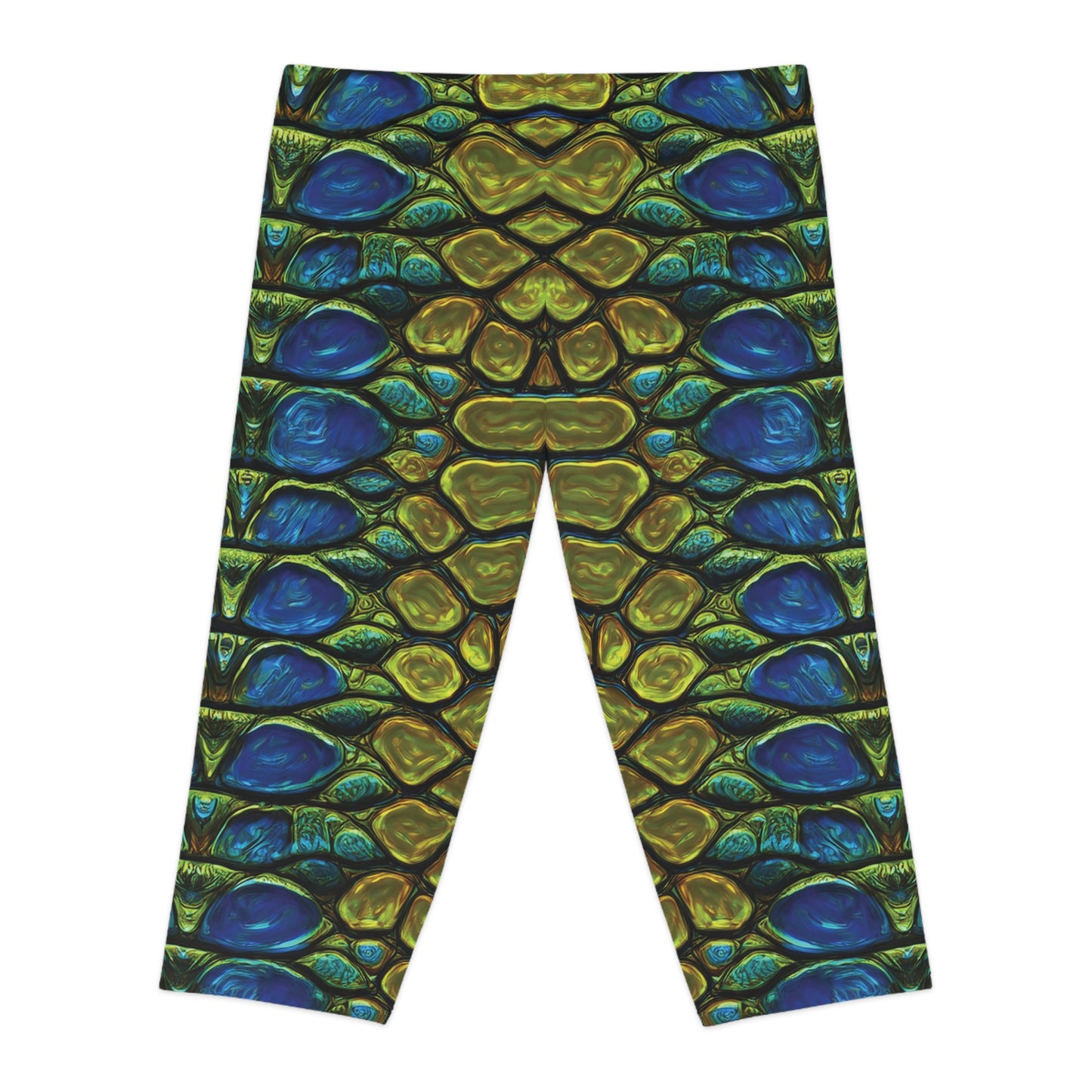 Capri leggings with Animal print - Crocodile