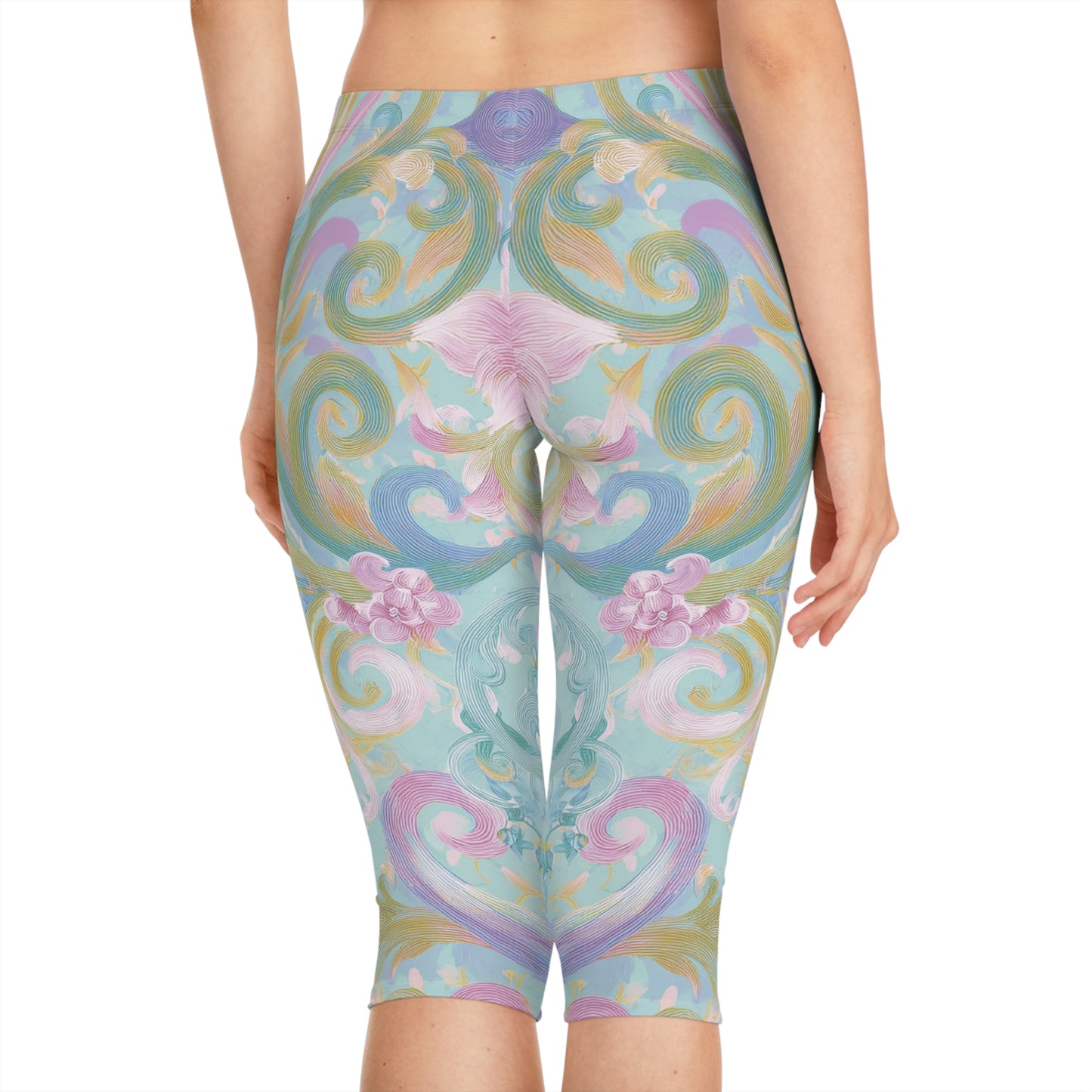 Capri leggings in Pastel colors