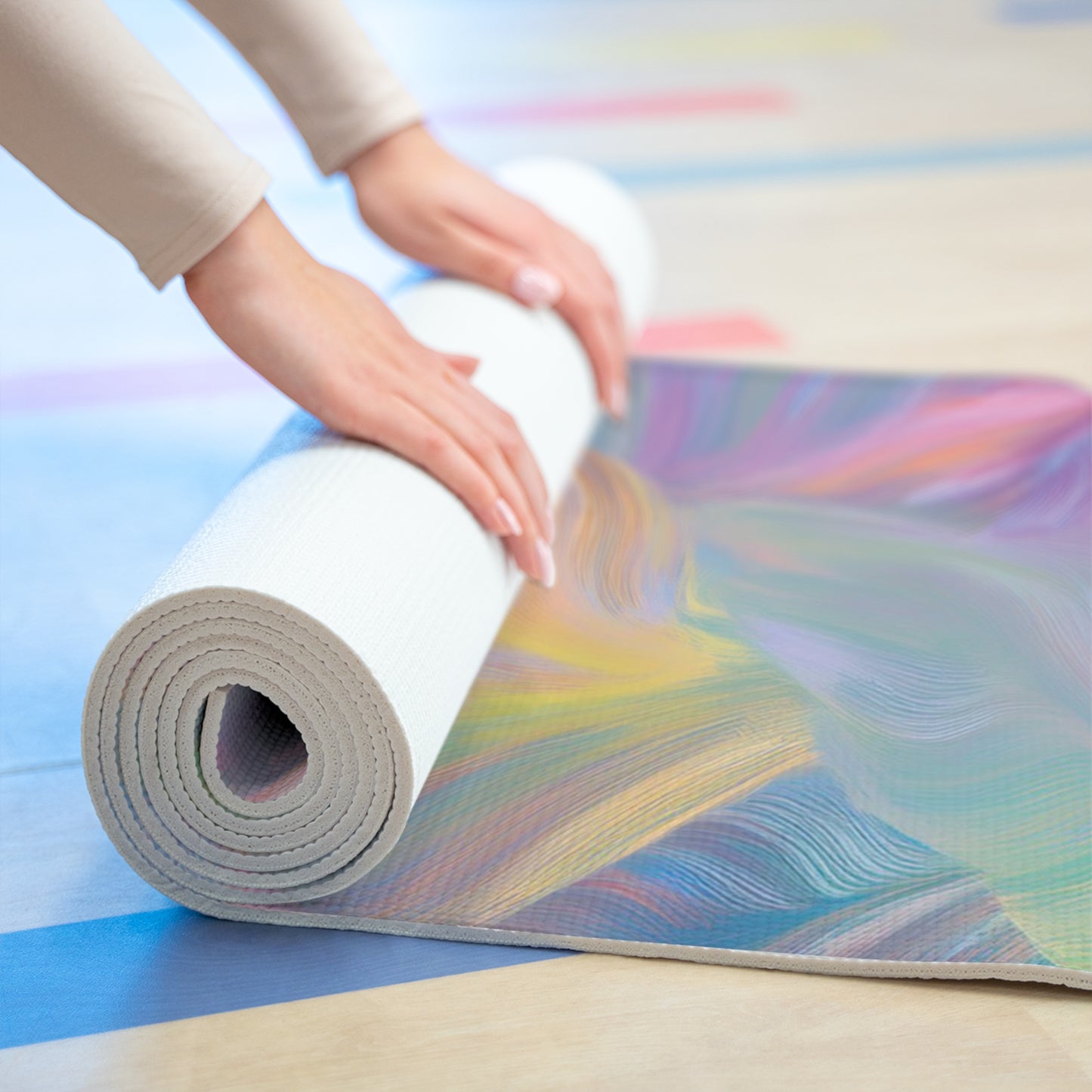 Yoga Mat in Pastel colors