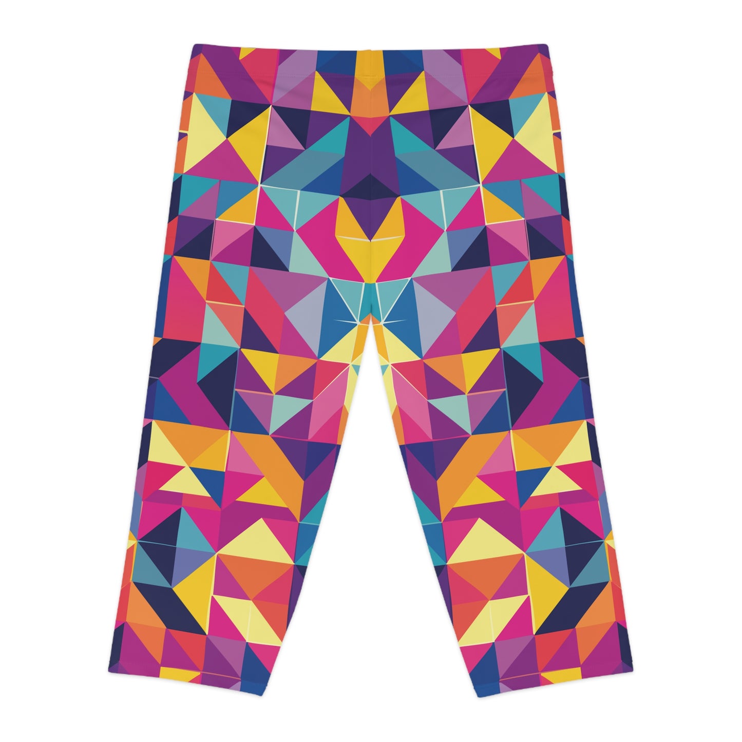 Capri leggings with Abstract print