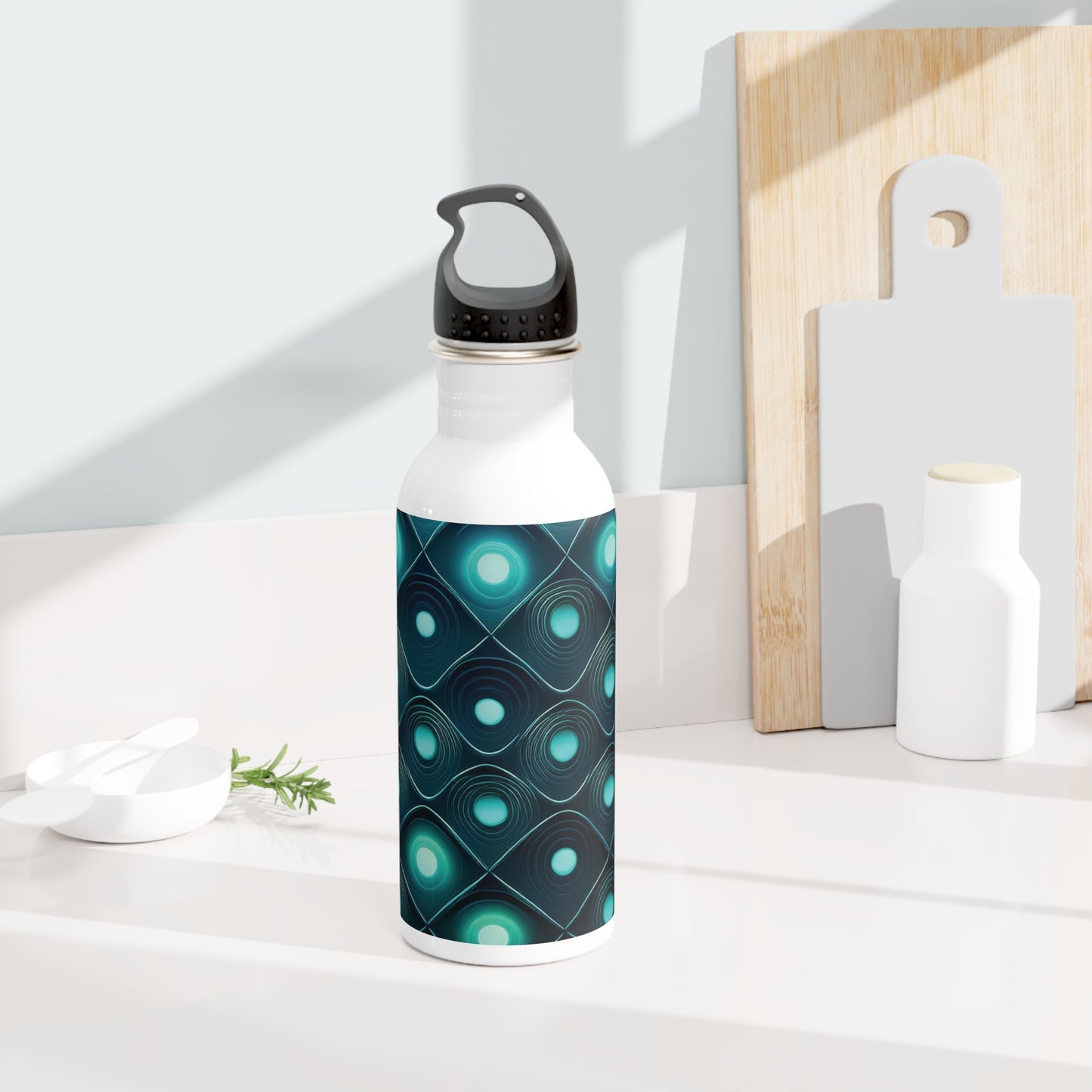 Vibrant Steel Water Bottle - Eco-Friendly Hydration for Fitness & Travel, 20oz