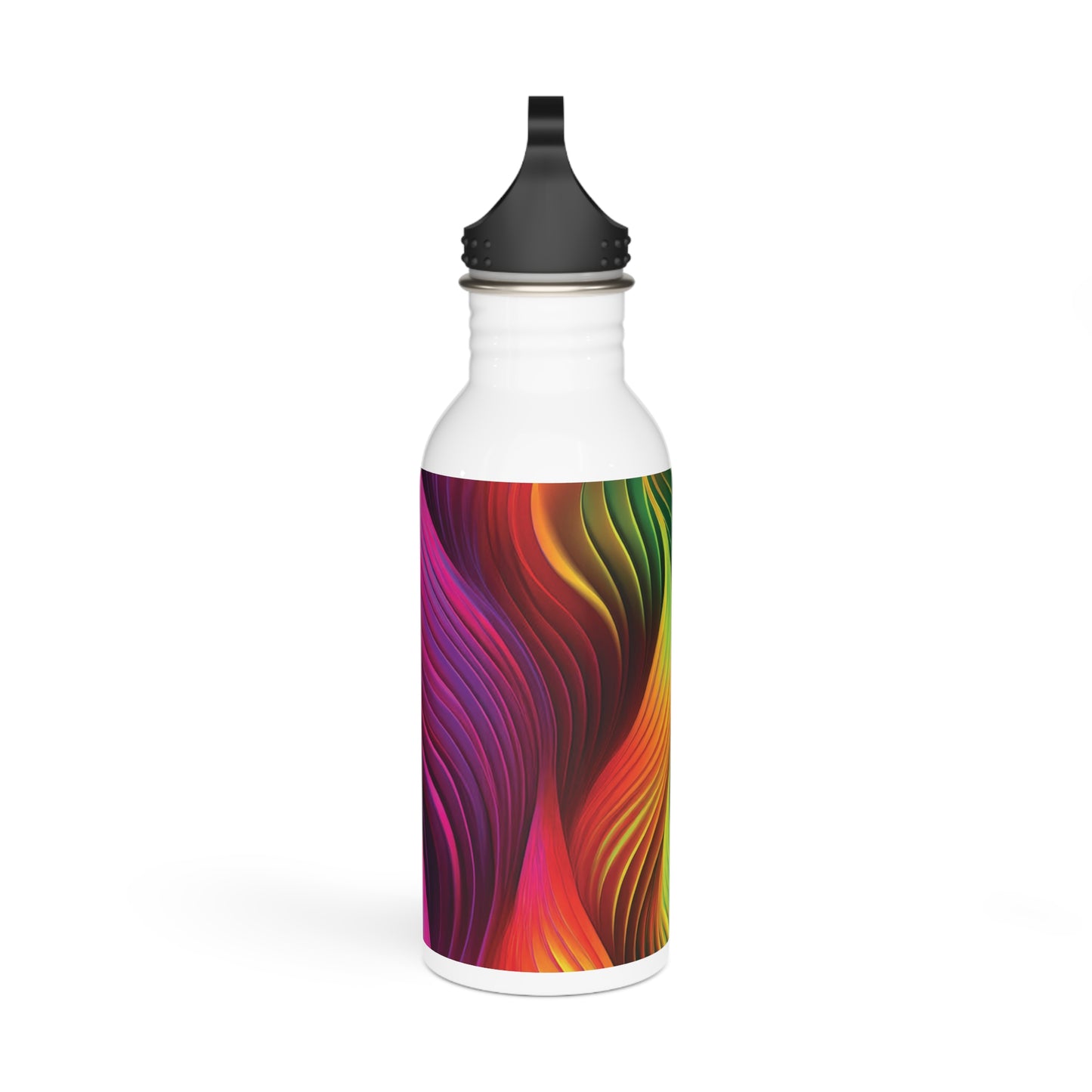 Colorful Steel Water Bottle - Eco-Friendly Hydration for Fitness & Travel, 20oz