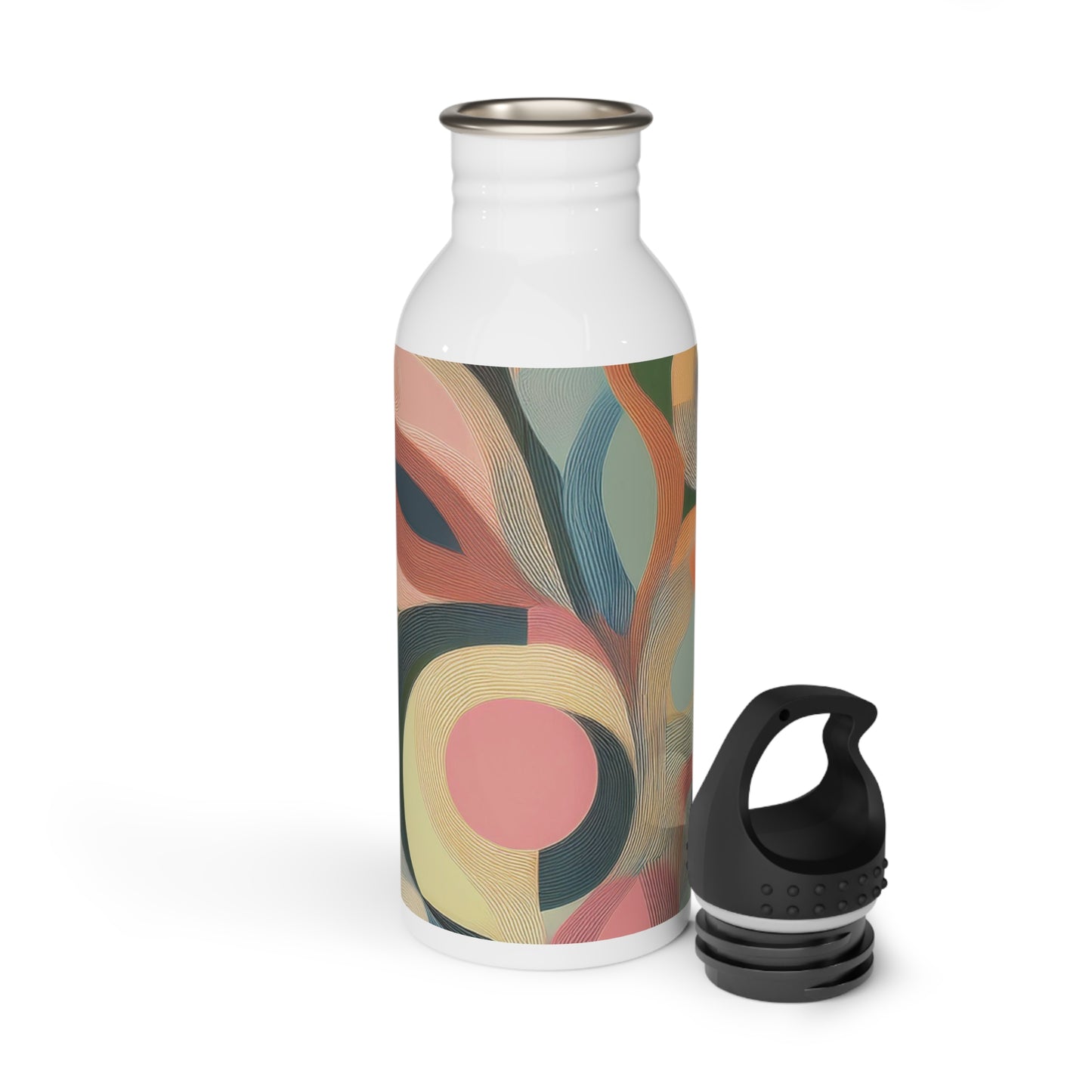 Colorful Steel Water Bottle - Eco-Friendly Hydration for Fitness & Travel