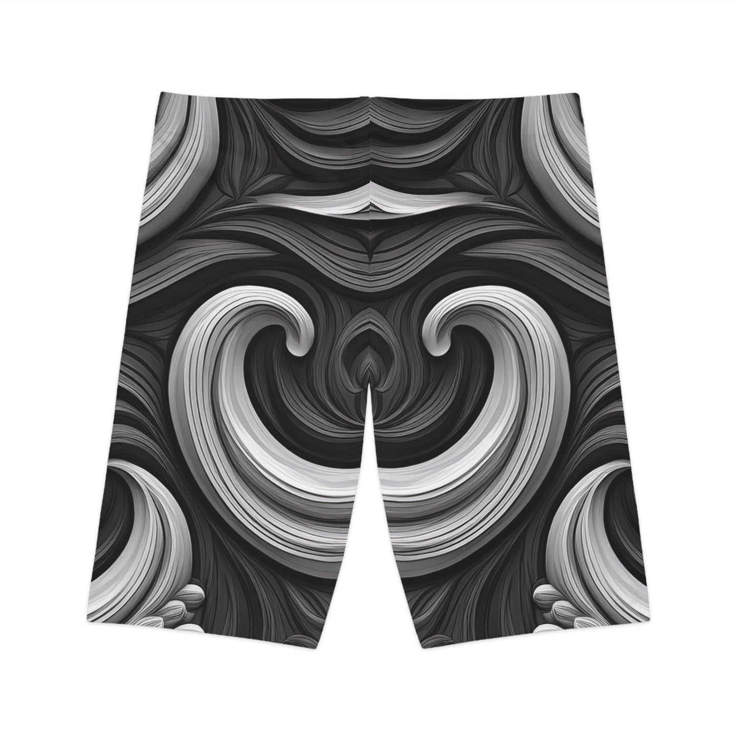 Bike Shorts In Black and White