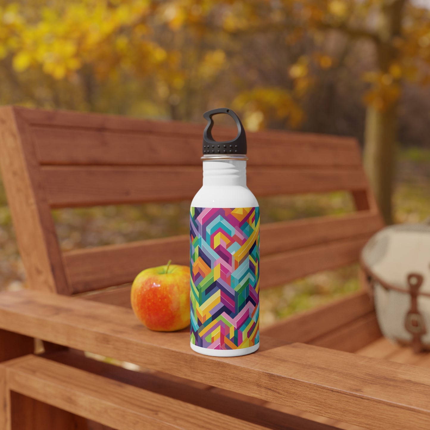 Colorful Steel Water Bottle - Eco-Friendly Hydration for Fitness & Travel