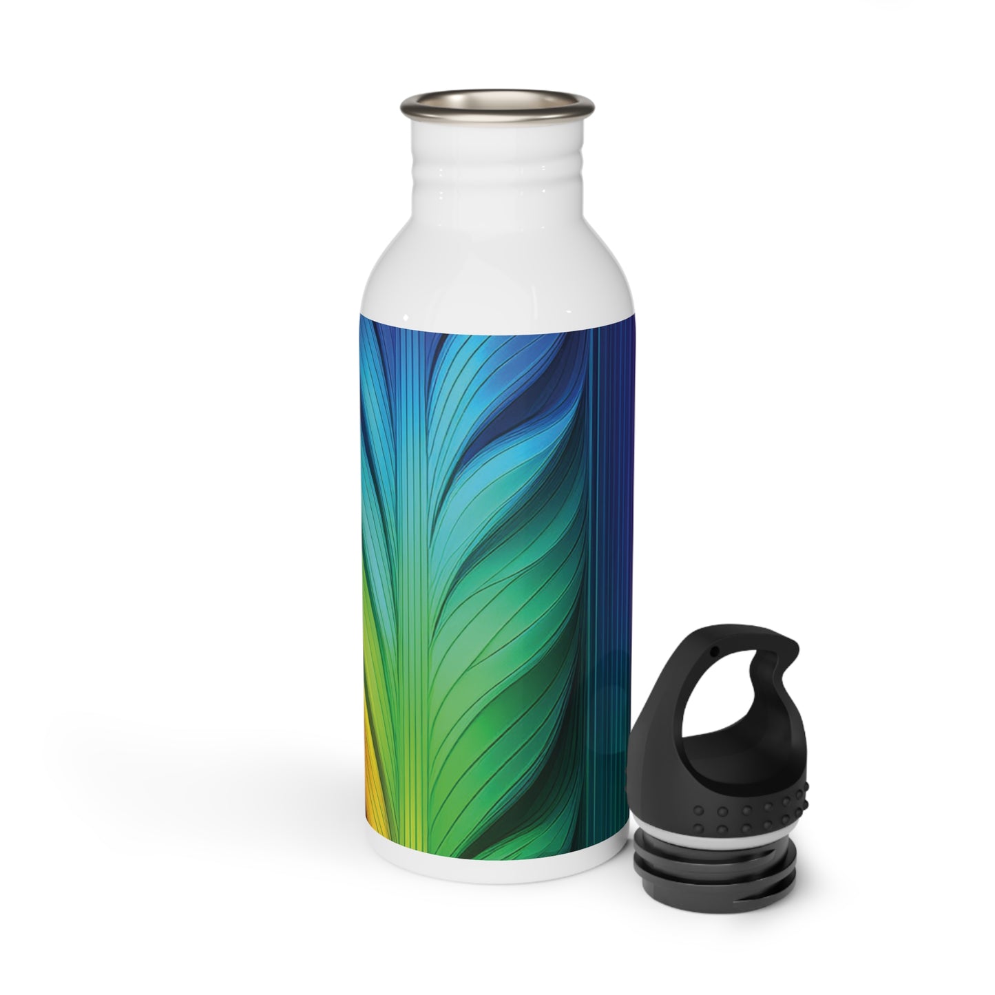 Colorful Steel Water Bottle - Eco-Friendly Hydration for Fitness & Travel, 20oz