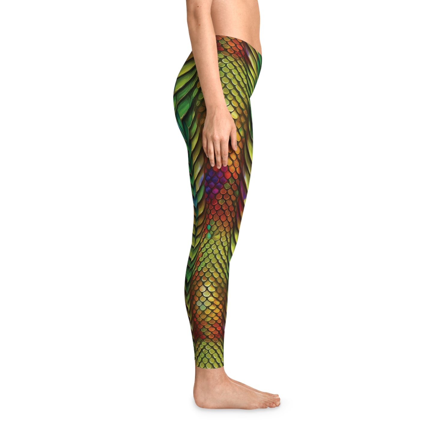 Leggings with Animal print - Snake - 2