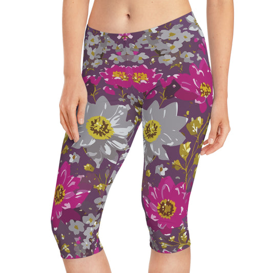 Capri leggings with Floral print