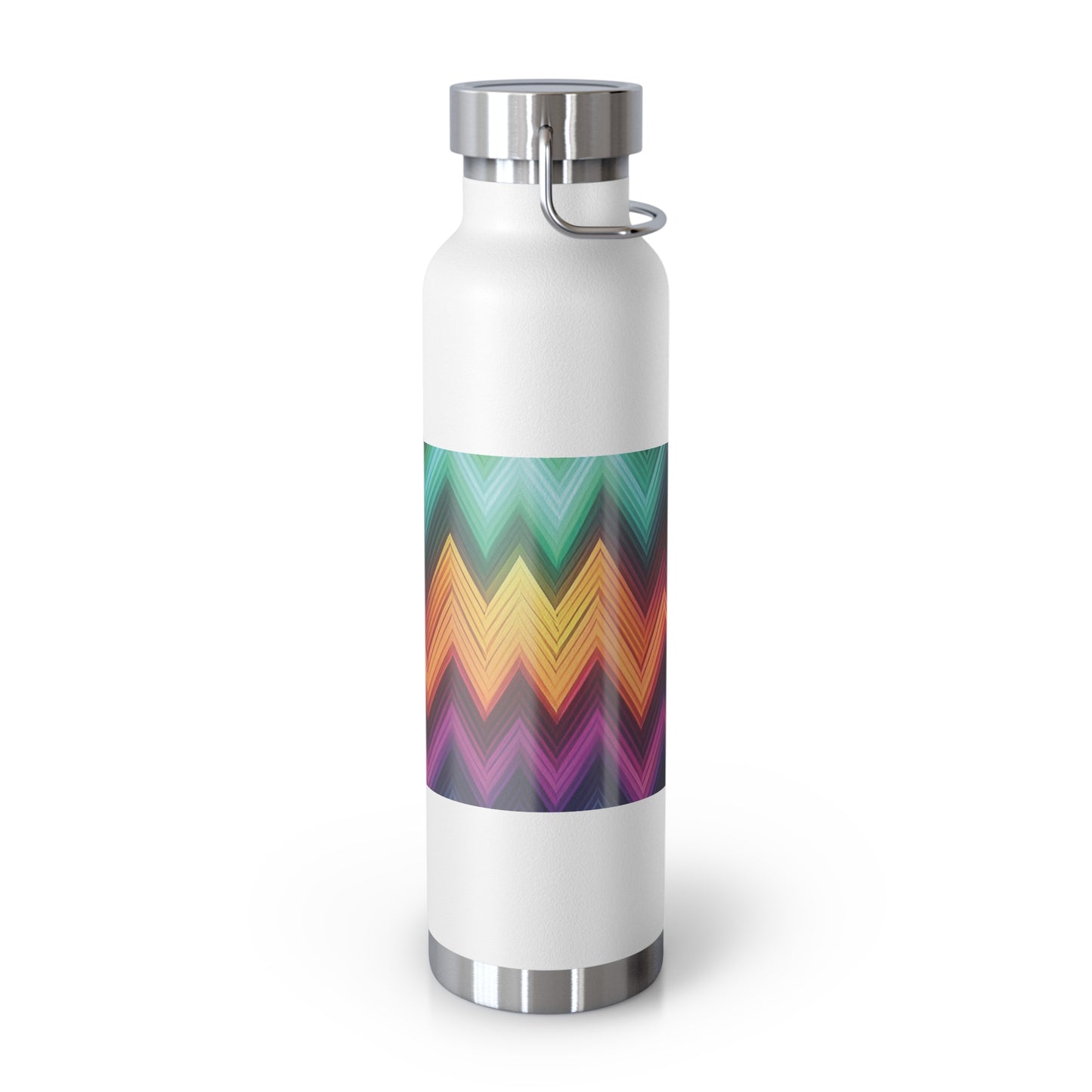 Colorful Copper Insulated Water Bottle - 22oz