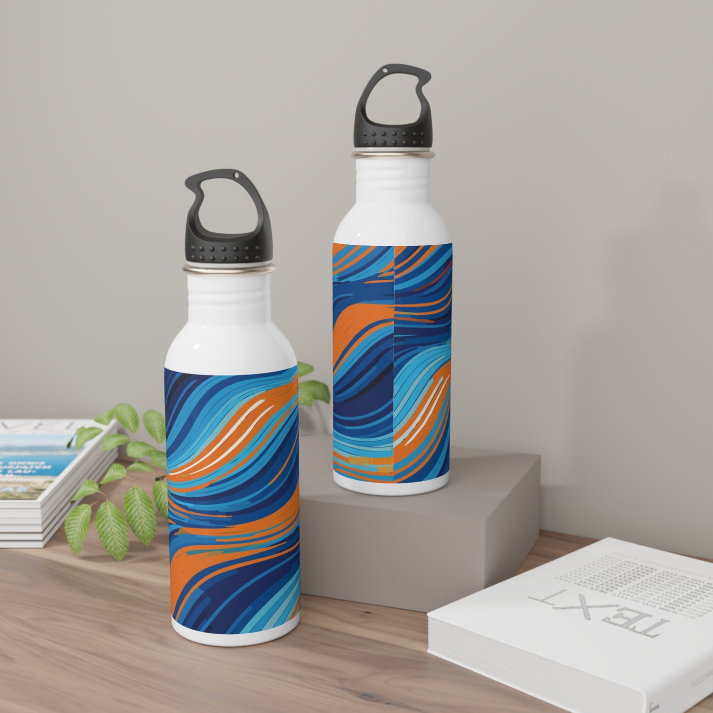 Colorful Steel Water Bottle - Eco-Friendly Hydration for Fitness & Travel, 20oz