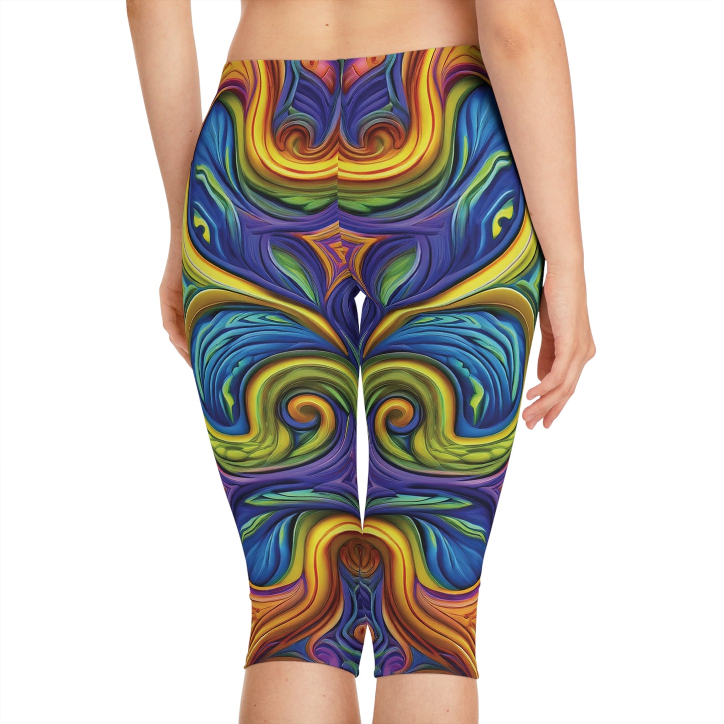 Capri leggings with Ornament