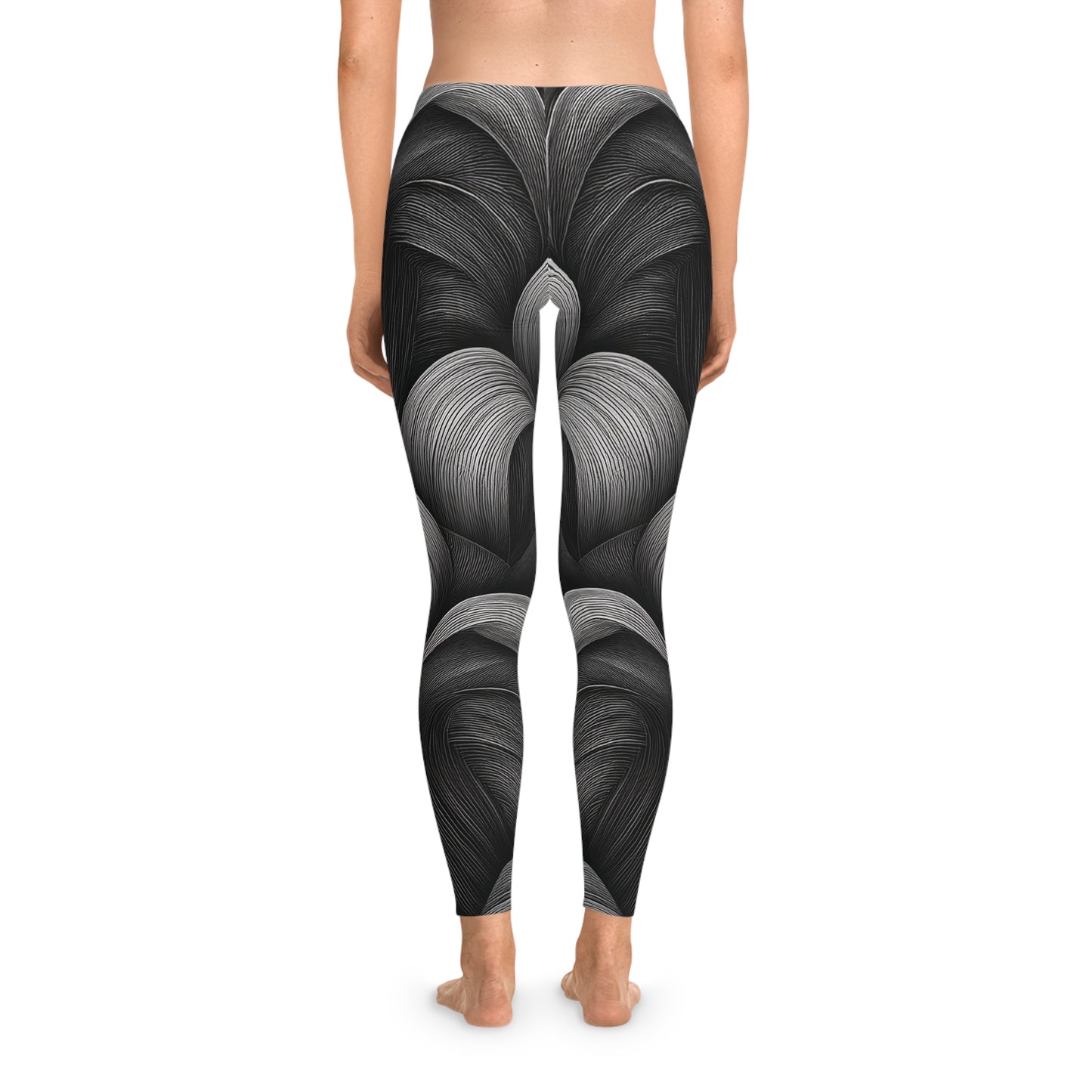 Leggings en noir et blanc