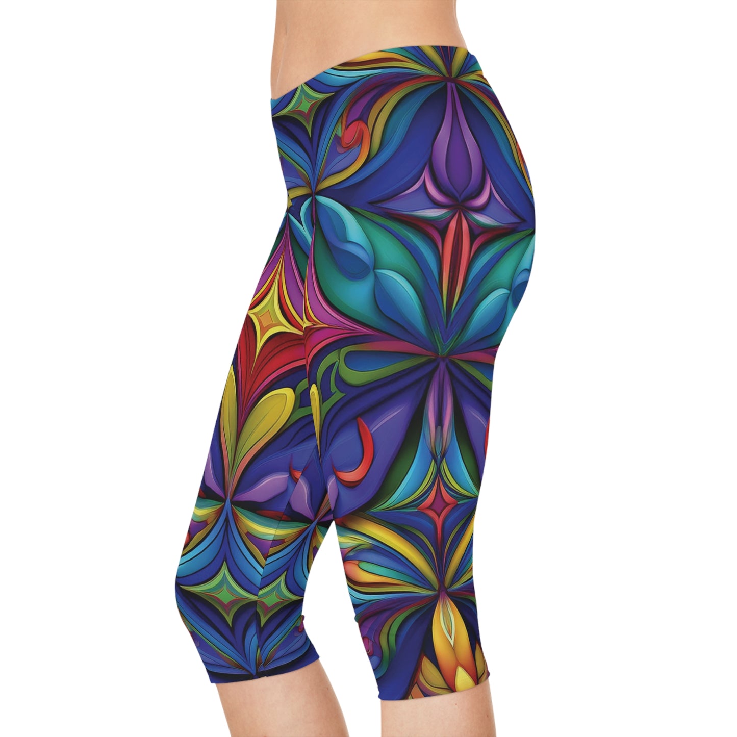 Capri leggings with Ornament