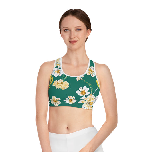 Sports Bra with Floral prints