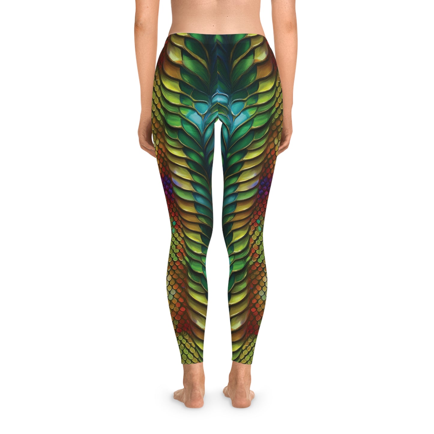 Leggings with Animal print - Snake - 2