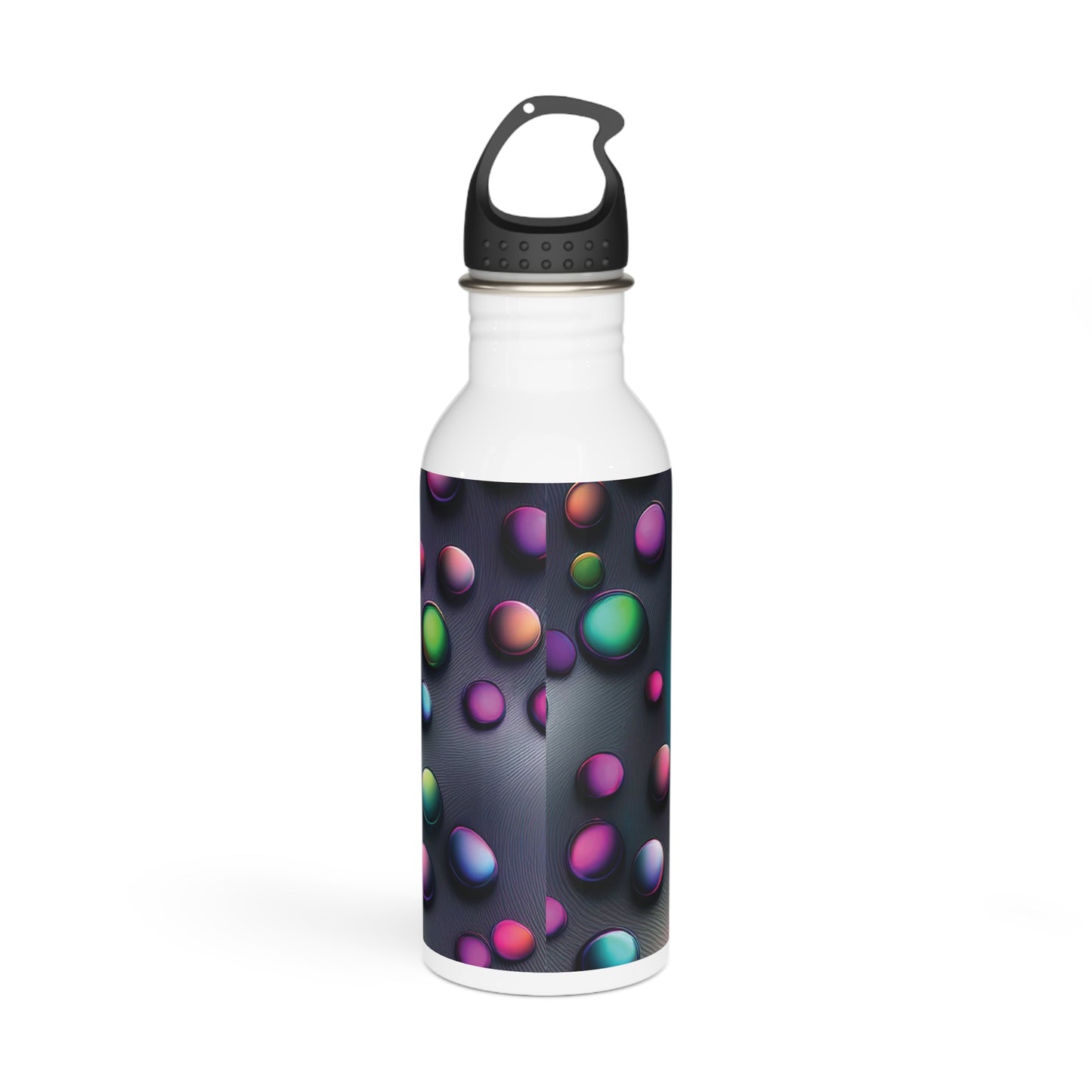 Vibrant Steel Water Bottle - Eco-Friendly Hydration for Fitness & Travel, 20oz