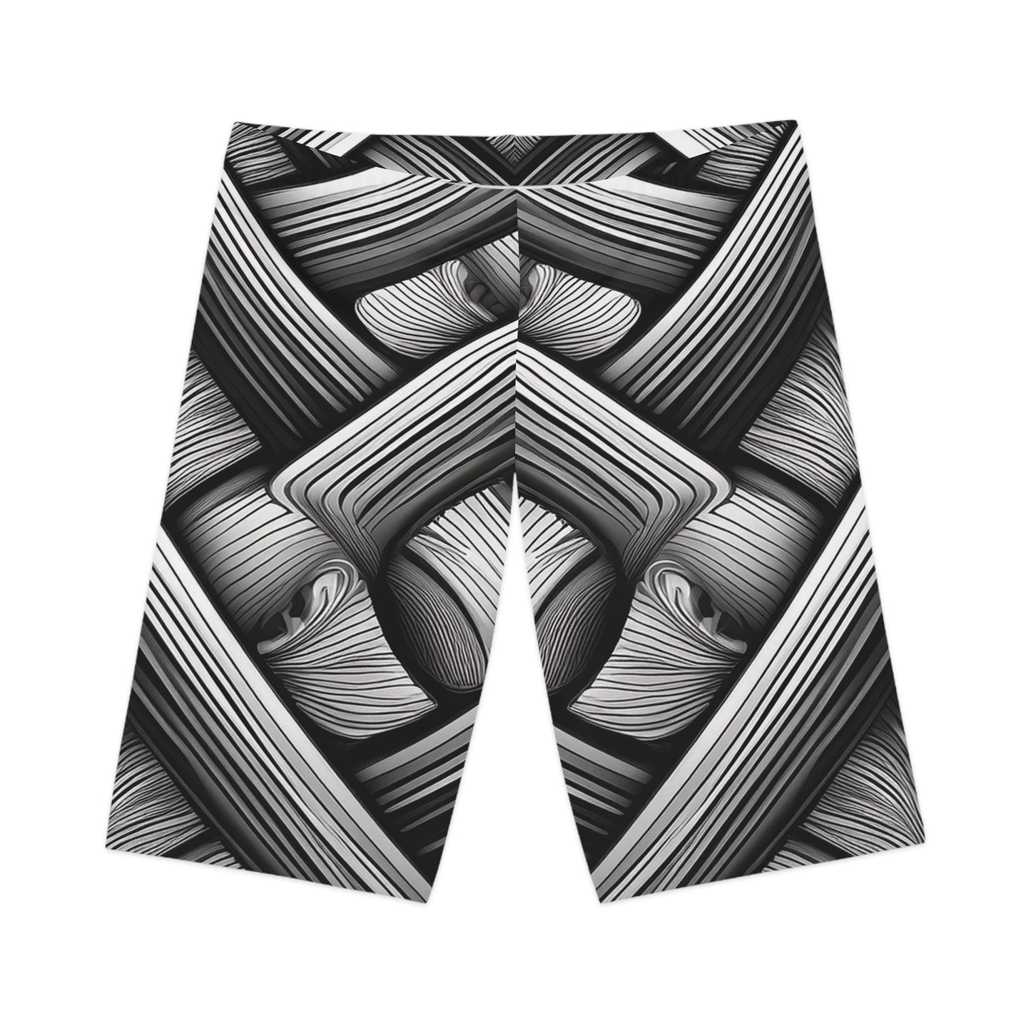 Bike Shorts In Black and White