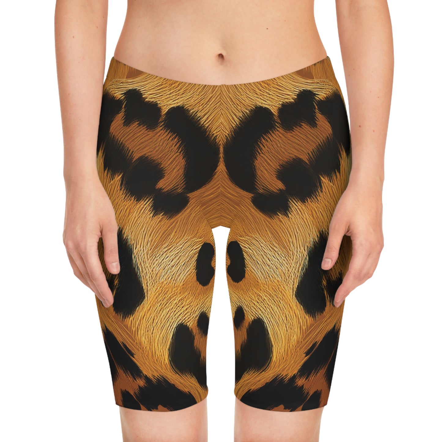 Bike Shorts with Animal prints - Jaguar - 2