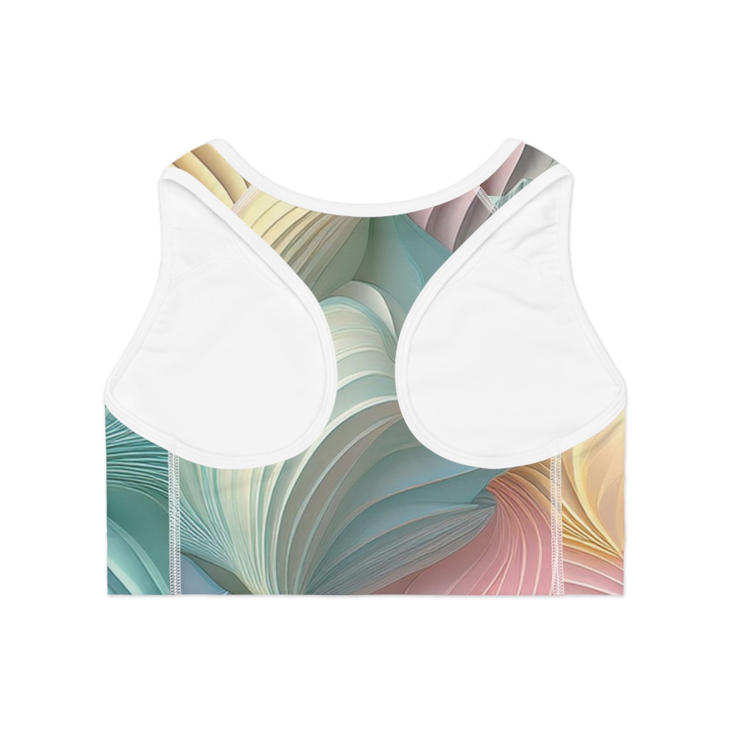 Soutien-gorge de sport aux couleurs pastel