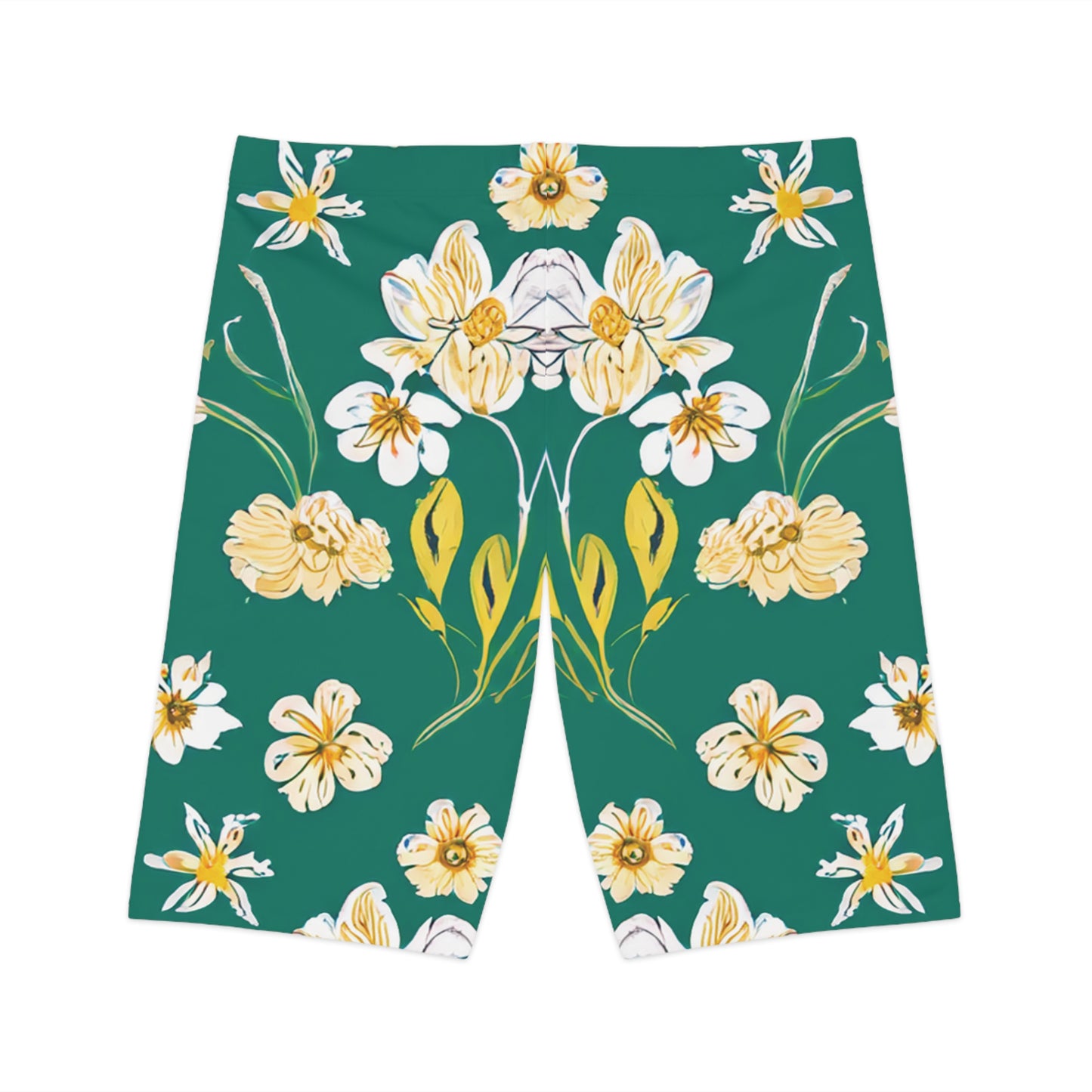 Bike Shorts with Floral prints