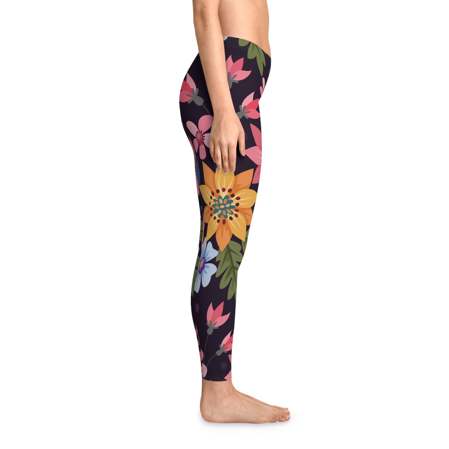 Legging à imprimé floral