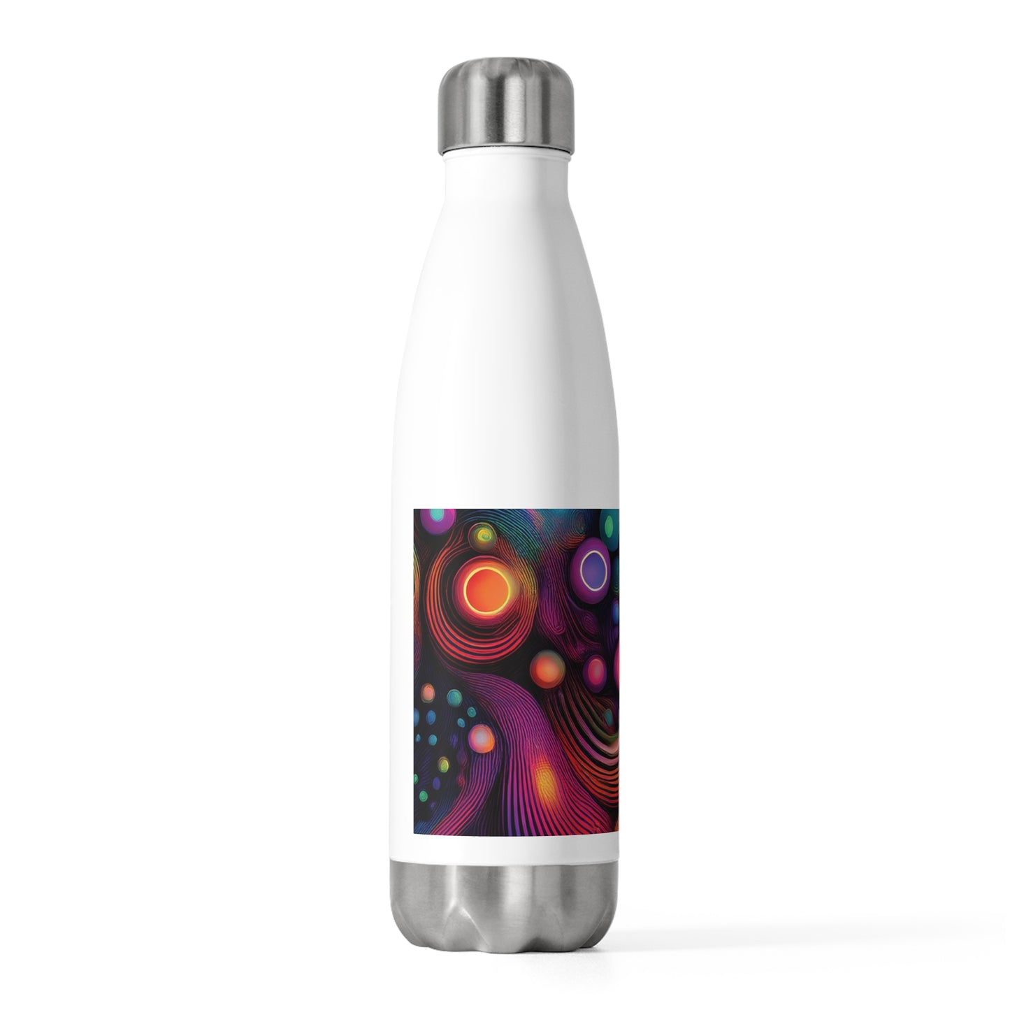 Colorful 20oz Insulated Bottle - Stylish Water Bottle for Active Lifestyles