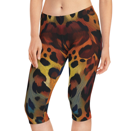 Capri leggings with Animal print - Jaguar