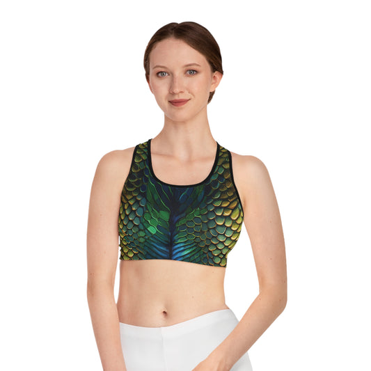 Sports Bra with Animal prints - Snake - 4