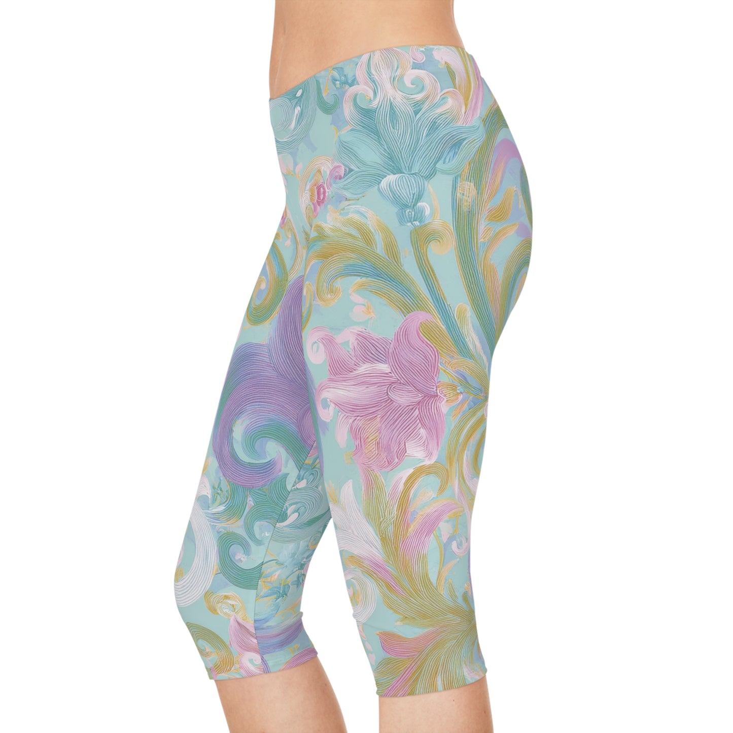 Capri leggings in Pastel colors