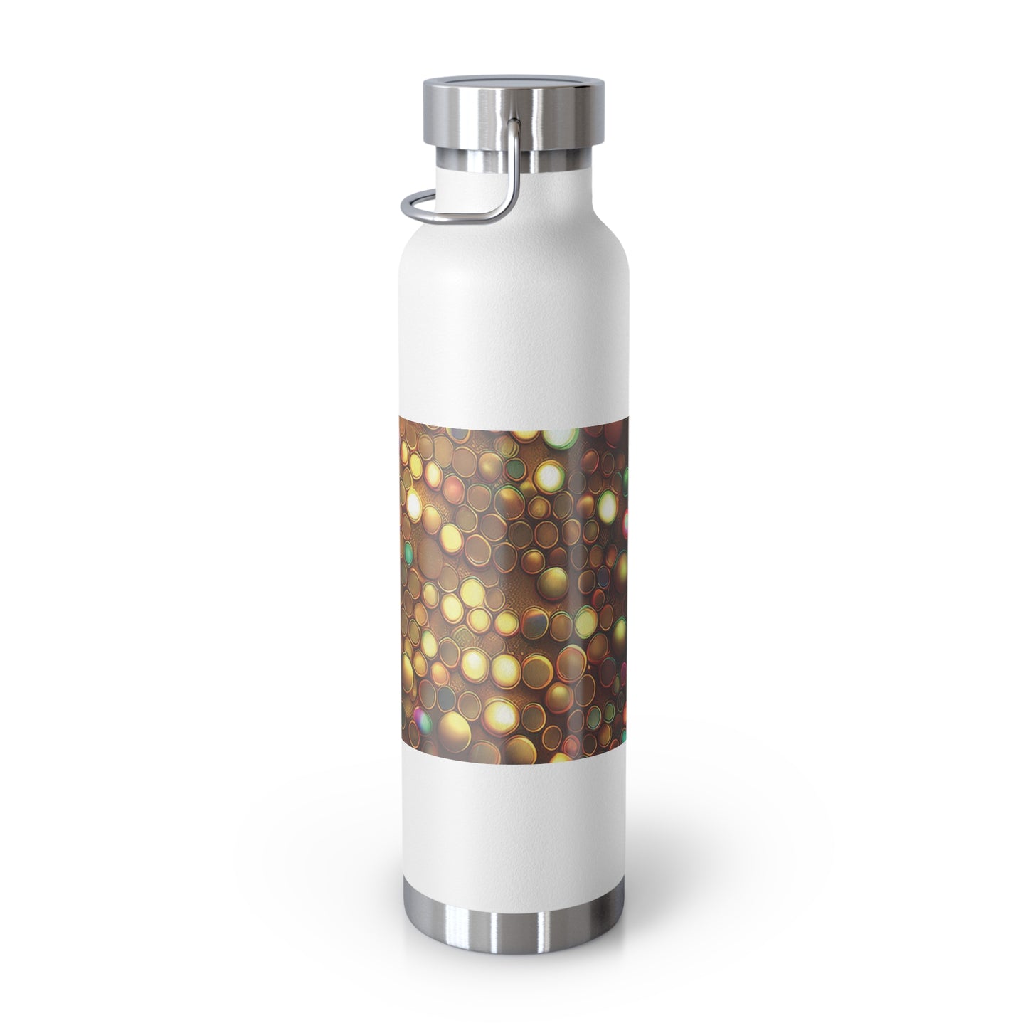 Colorful Copper Insulated Water Bottle - 22oz