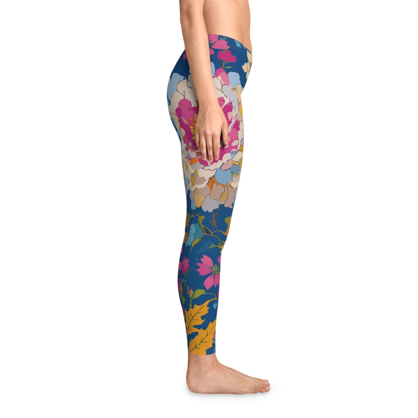 Legging à imprimé floral