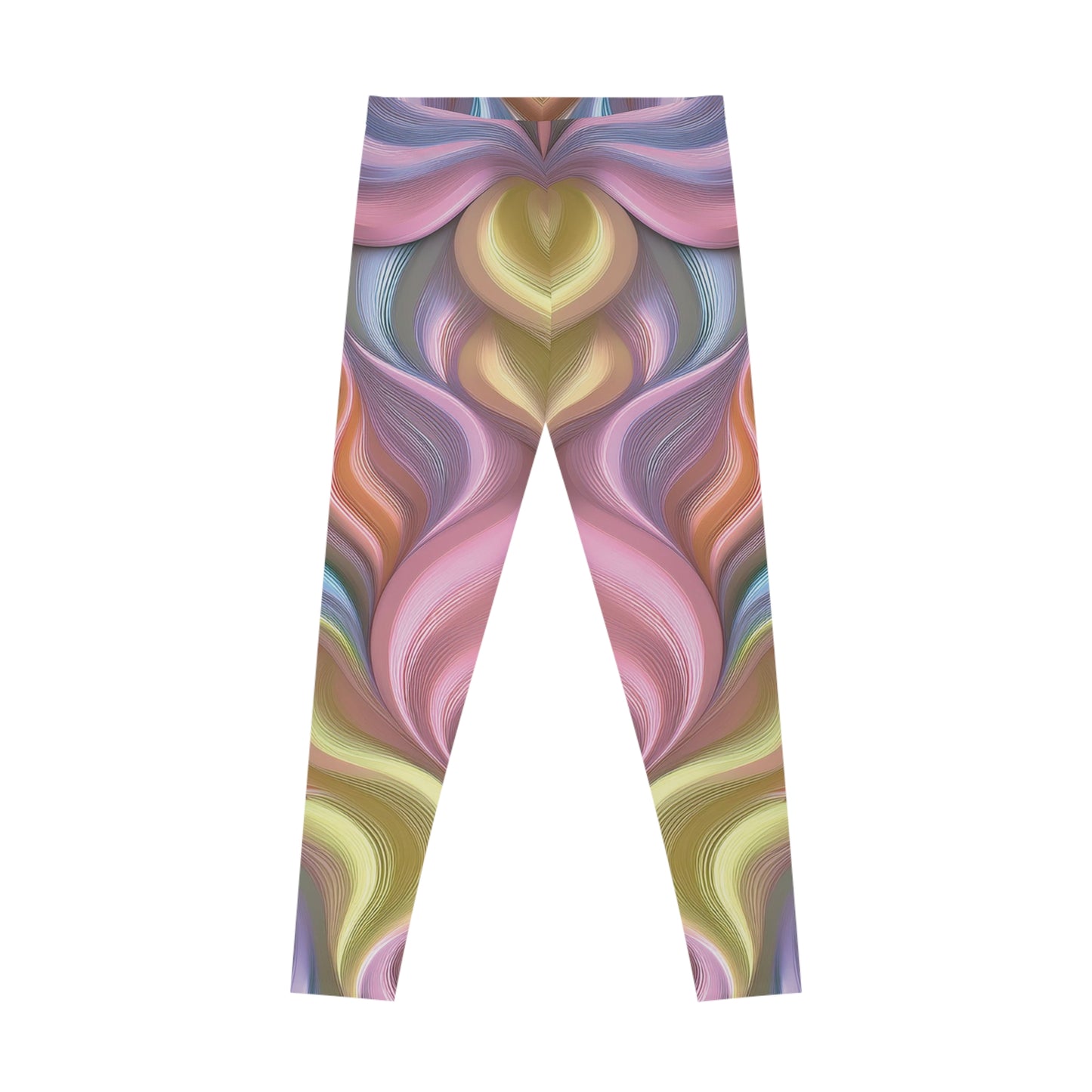 Leggings in Pastellfarben