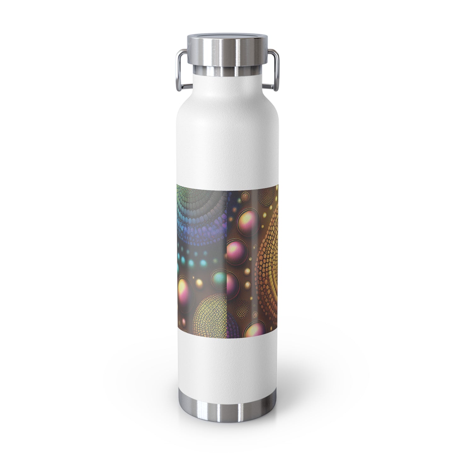 Colorful Copper Insulated Water Bottle - 22oz