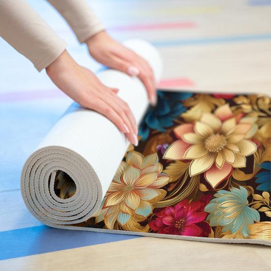 Yoga Mat with Floral print