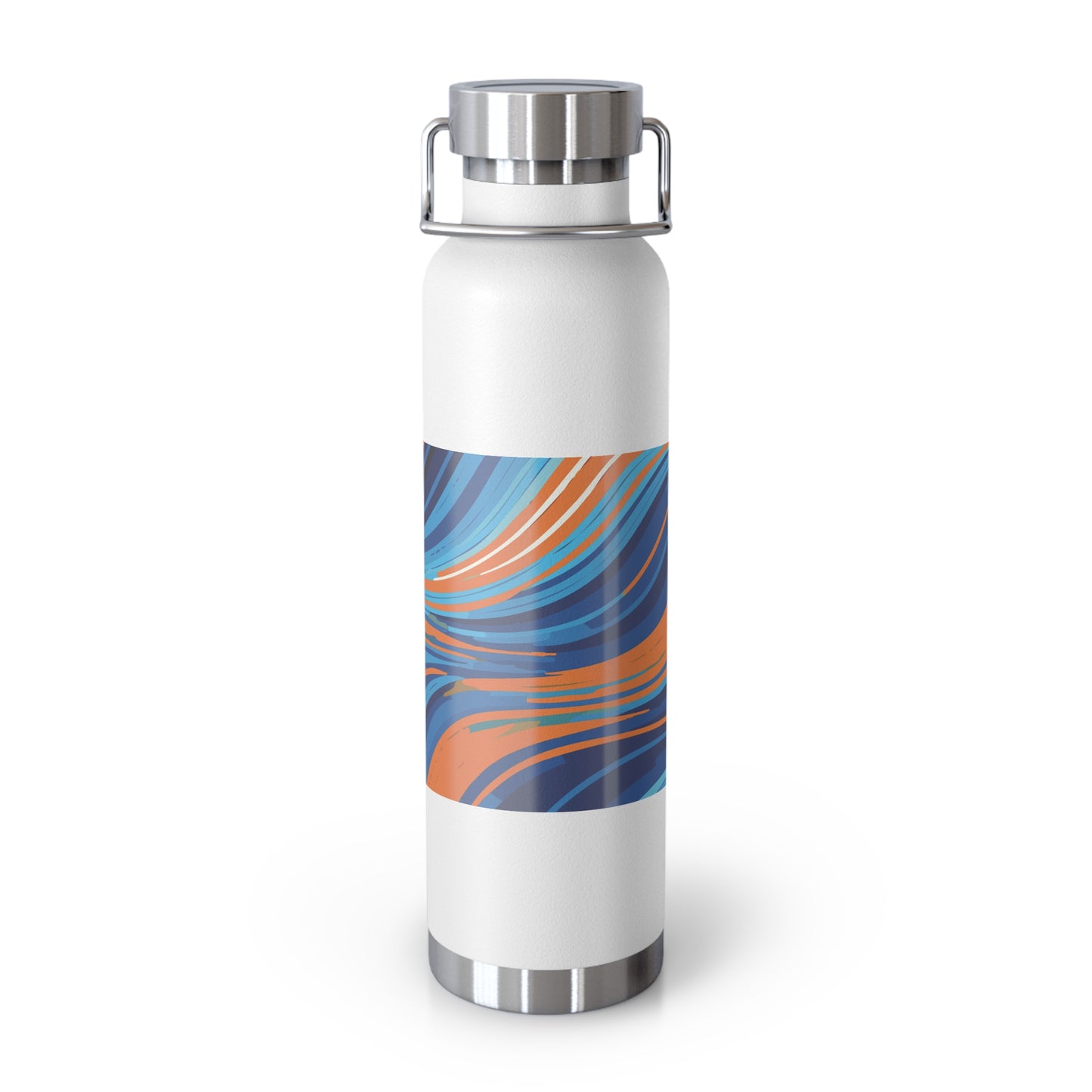 Colorful Copper Insulated Water Bottle - 22oz