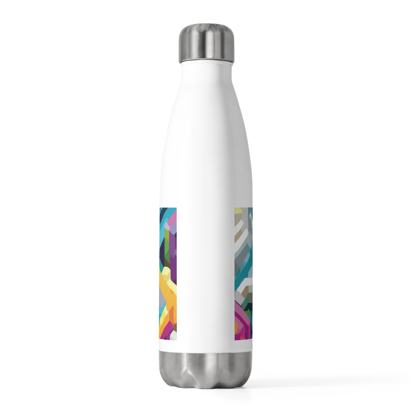 Colorful 20oz Insulated Bottle - Stylish Water Bottle for Active Lifestyles