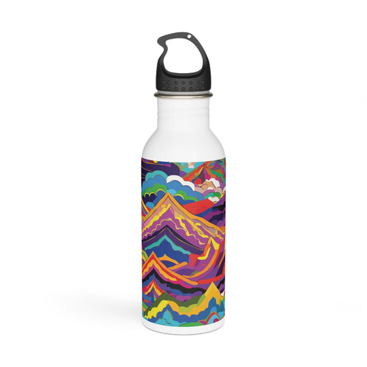 Colorful Steel Water Bottle - Eco-Friendly Hydration for Fitness & Travel