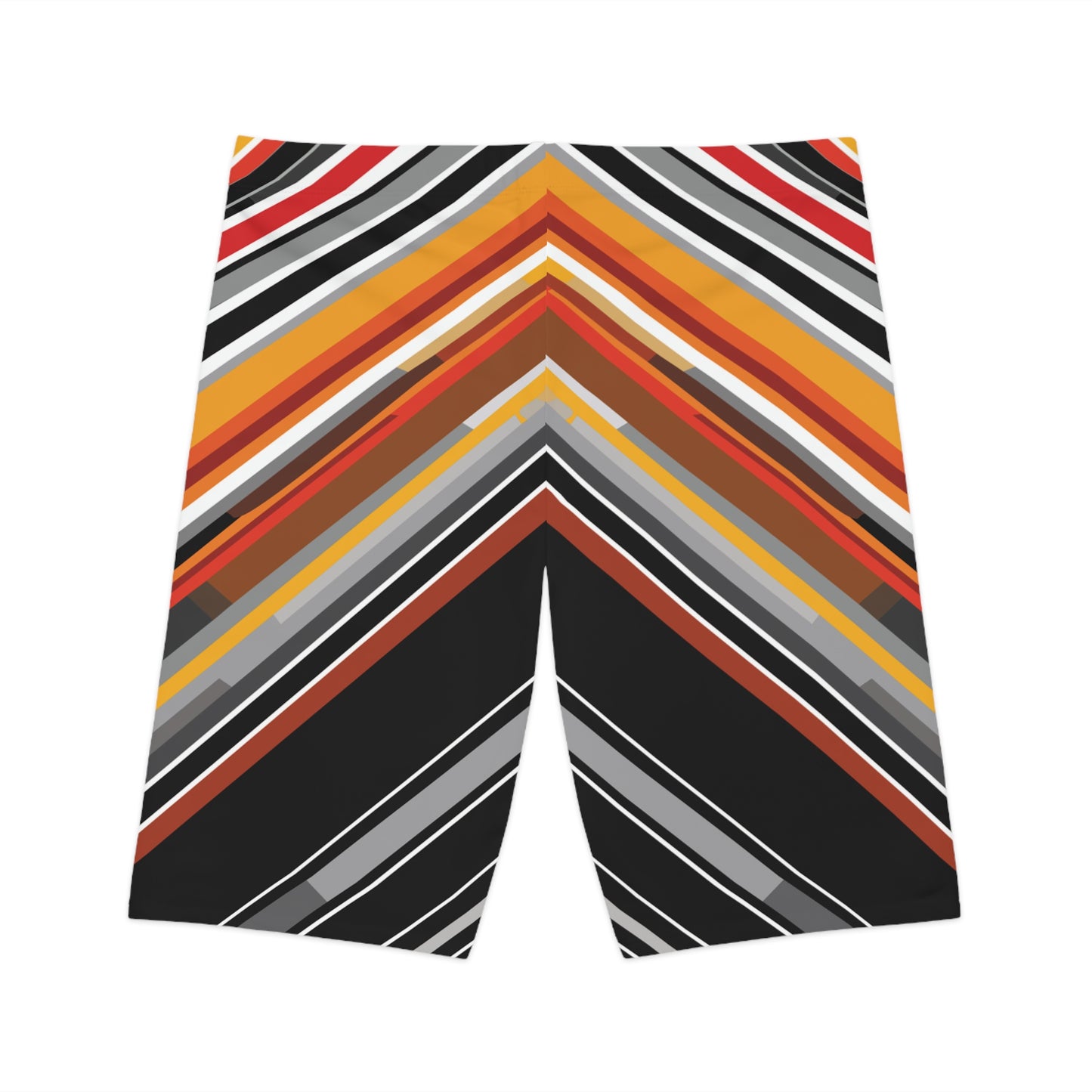 Bike Shorts with Stripes and Lines