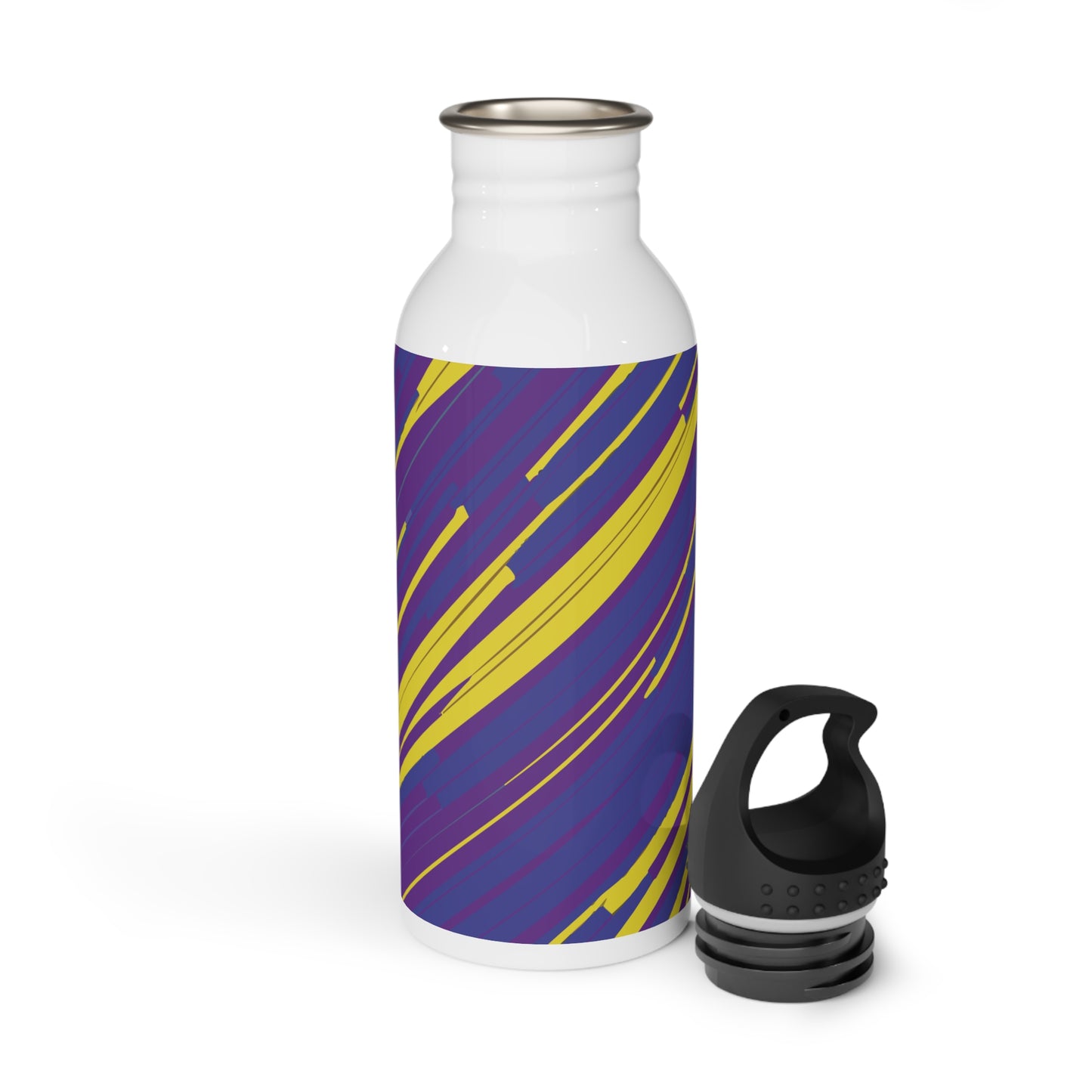 Colorful Steel Water Bottle - Eco-Friendly Hydration for Fitness & Travel, 20oz