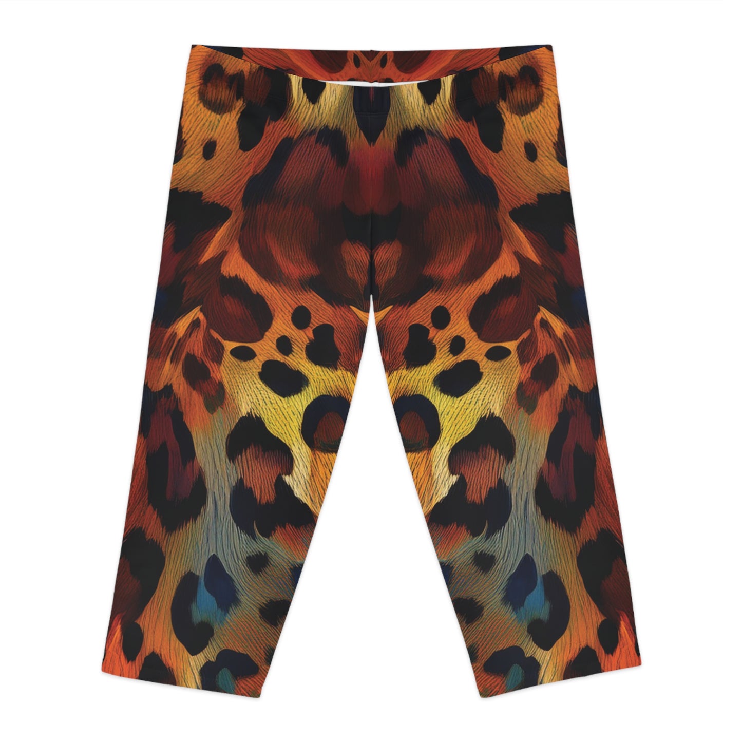 Capri leggings with Animal print - Jaguar