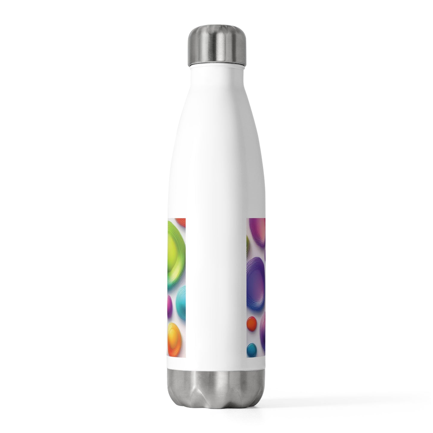 Colorful 20oz Insulated Bottle - Stylish Water Bottle for Active Lifestyles