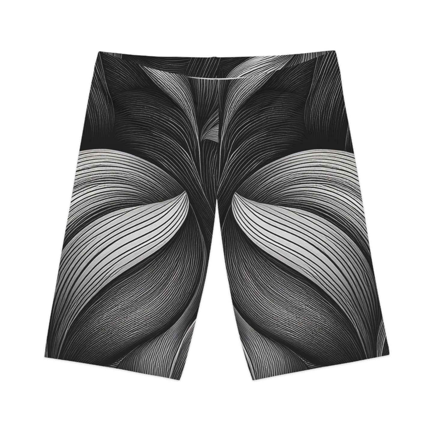 Bike Shorts In Black and White