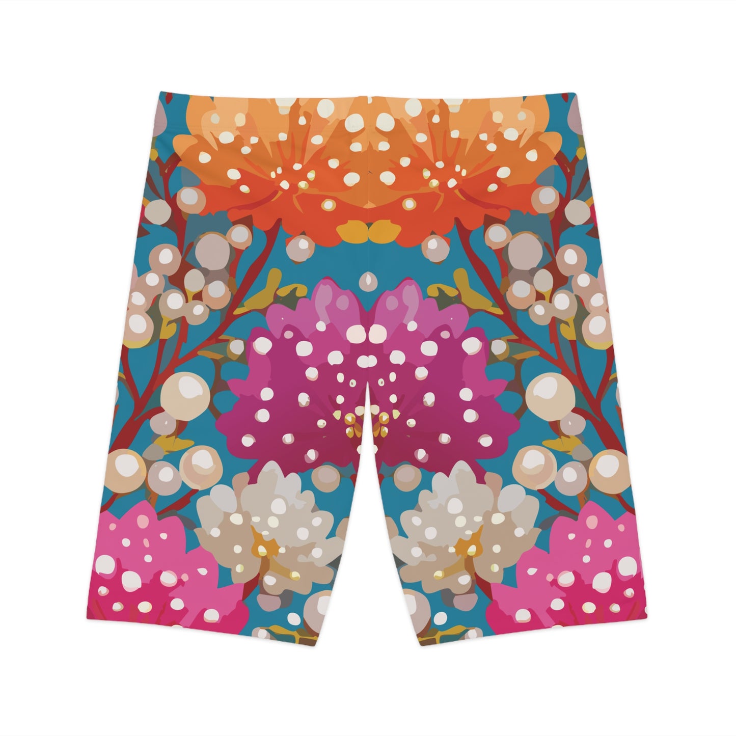 Bike Shorts with Floral prints