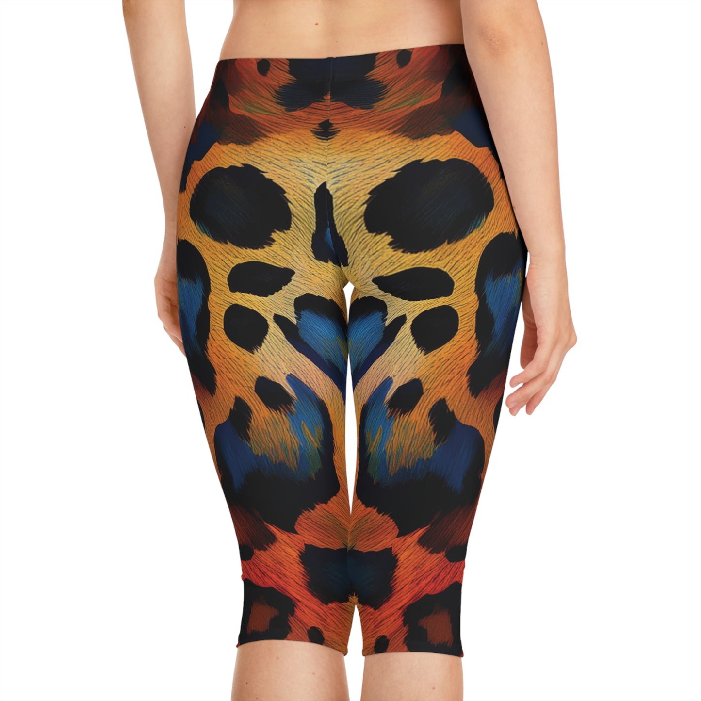 Capri leggings with Animal print - Jaguar